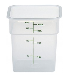 Chef's Supreme - 2 qt. Polycarbonate Clear Measuring Cup with Handle, Each